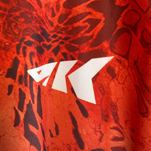 NWT Mens KastKing Fishing Hoodie Shirt Size Large With Face Mask - Picture 3 of 8